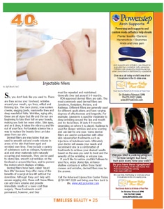 Magazine article Dermal Fillers, Juvéderm, Radiesse, Sculptra Aesthetic 