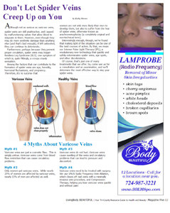 Magazine Article Sclerotherapy 