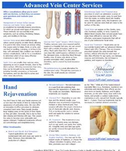 Magazine Article Vein Treatment